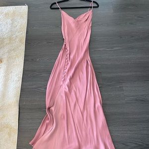 Pink Zara Maxi Dress NWT